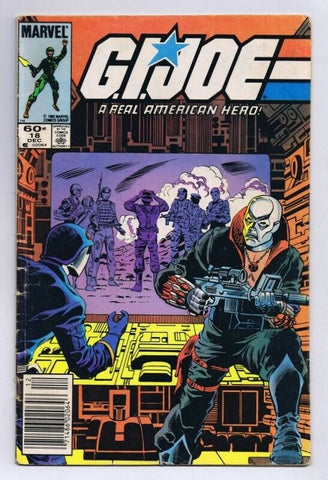 GI Joe #18 ORIGINAL Vintage 1983 Marvel Comics 