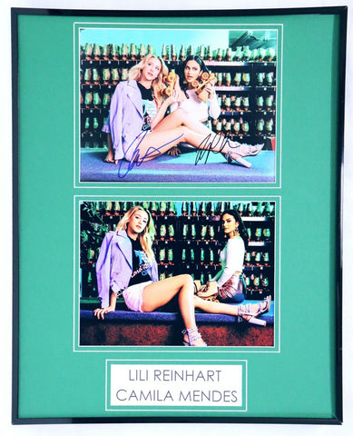 Camila Mendes & Lili Reinhart Riverdale Signed Framed 16x20 Photo Display AW