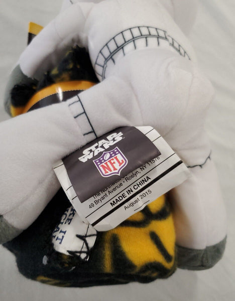 NEW Pittsburgh Steelers Blanket + Star Wars Stormtrooper Plush Set