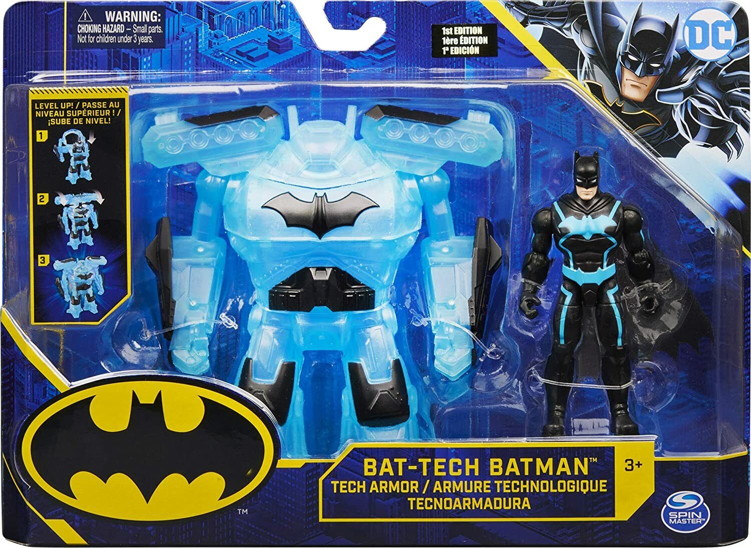 NEW SEALED 2020 DC 1st Edition Batman Bat Tech Armor Action Figure  