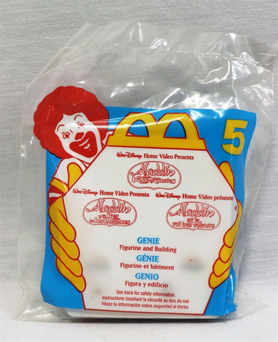 VINTAGE SEALED 1997 McDonald's Aladdin Genie Figure