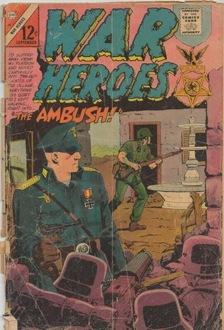 War Heroes #20 ORIGINAL Vintage 1966 Charlton Comics