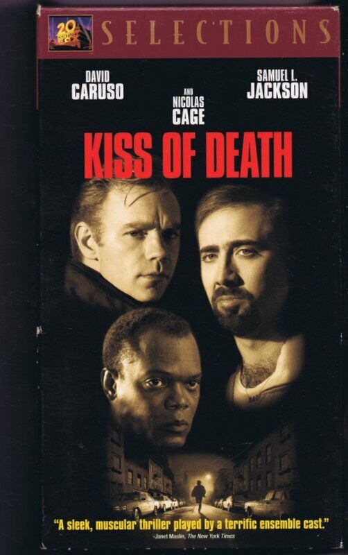 Kiss of Death (1995) VINTAGE VHS Cassette 