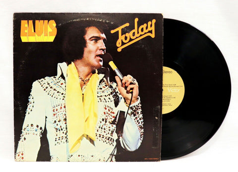 VINTAGE 1975 Elvis Presley Today LP Vinyl Record Album APL1-1039