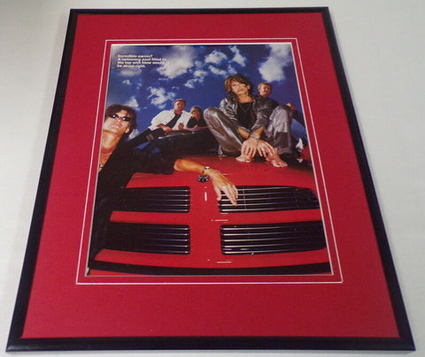 Aerosmith Group 2002 Framed 11x14 Photo Display 