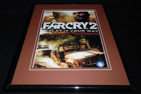 Far Cry 2 2008 Framed 11x14 ORIGINAL Vintage Advertisement