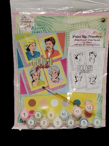 NEW SEALED 2021 Innovative Designs Golden Girls Paint by Number Kit Betty White 