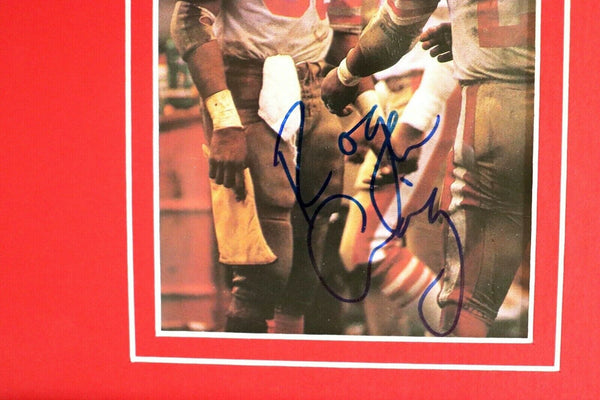 Roger Craig Signed Framed 16x20 Photo Display JSA 49ers