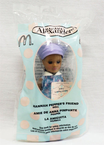 VINTAGE SEALED 2003 McDonald's Madame Alexander Hannah Pepper Friend Doll