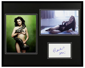 Rachel Weisz Signed Framed 16x20 Snake Photo Display 