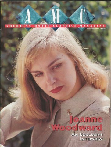 ORIGINAL Vintage Sep 1994 AMC Magazine Joanne Woodward