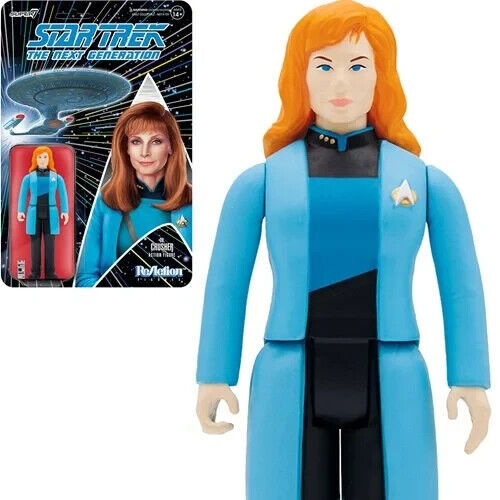 NEW SEALED 2022 Super7 Star Trek: TNG Dr Crusher ReAction Action Figure