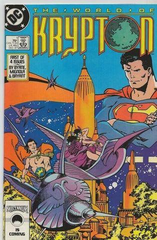 World of Krypton #1 ORIGINAL Vintage 1987 DC Comics Superman 