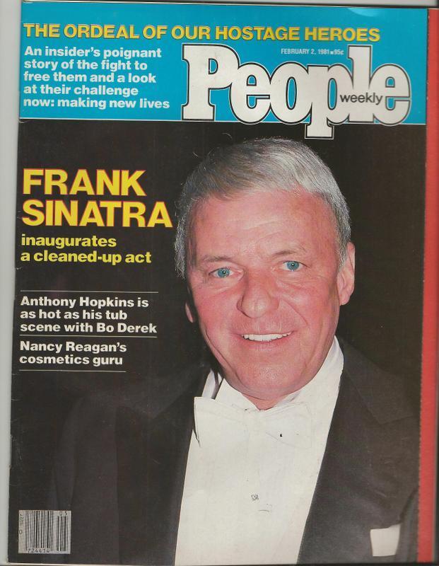 People Weekly Magazine February 2 1981 Frank Sinatra