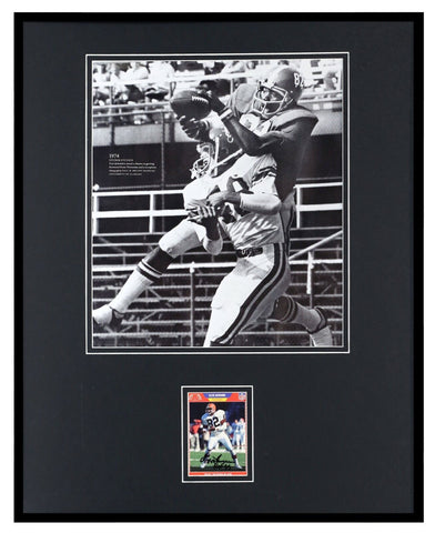 Ozzie Newsome Signed Framed 16x20 Photo Display Alabama Browns