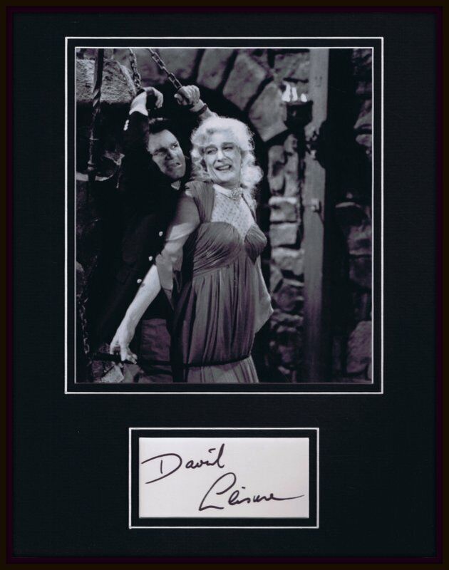 David Leisure Signed Framed 11x14 Photo Display AW Empty Nest