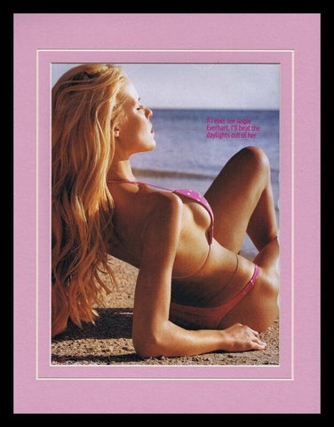 Beth Ostrosky Stern 2004 Framed 11x14 Bikini Photo Display