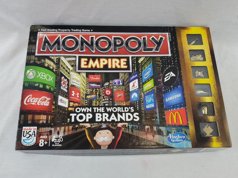 2015 Monopoly Empire Gold Board Game