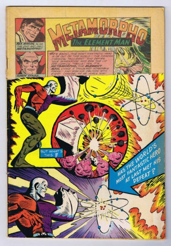 Metamorpho #1 ORIGINAL Vintage 1965 DC Comics 