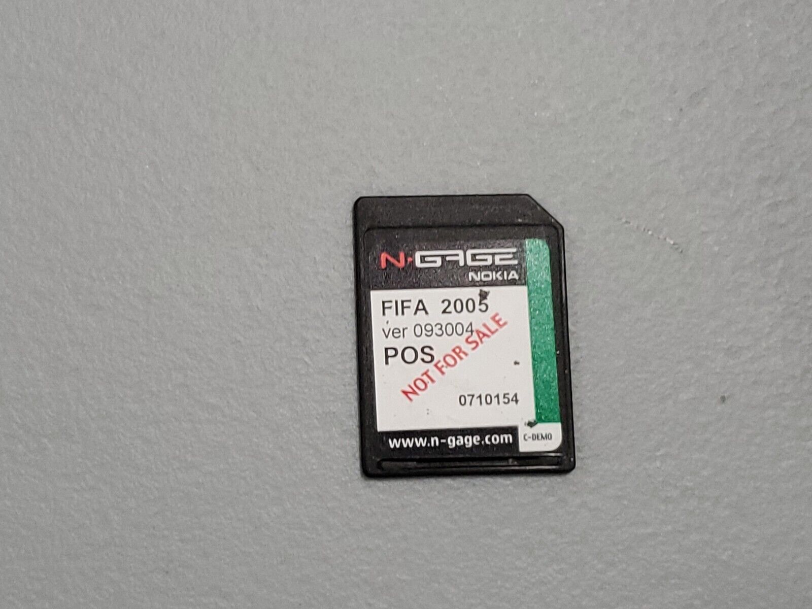 Nokia N-Gage FIFA 2005 Soccer NFS Promotional Game