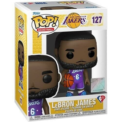 NEW SEALED 2022 Funko Pop Figure NBA City Edition LeBron James LA Lakers