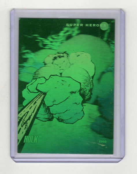 1992 Skybox Marvel Universe Incredible Hulk Hologram #H1