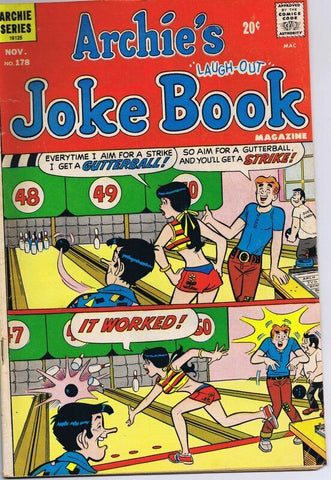 Archie's Joke Book #178 ORIGINAL Vintage 1972 Archie Comics GGA   