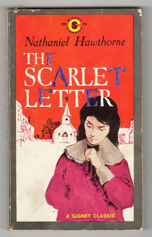 VINTAGE 1962 Scarlet Letter 6th Print Paperback Book Nathaniel Hawthorne