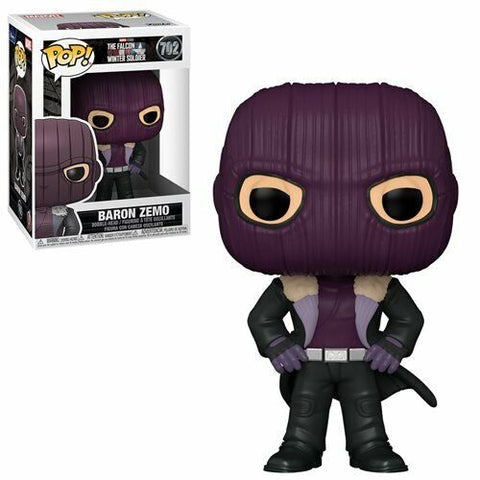 NEW SEALED 2021 Funko Pop Figure Falcon Winter Soldier Baron Zemo Daniel Bruhl