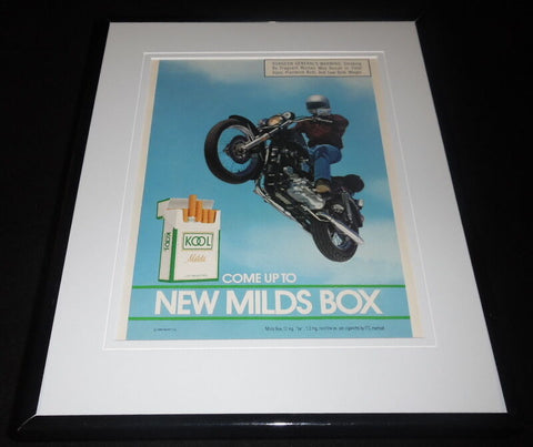 1986 Kool Milds Cigarettes Framed 11x14 ORIGINAL Advertisement