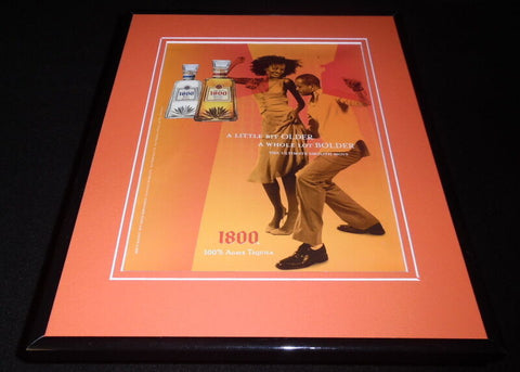 1800 Tequila Framed 11x14 ORIGINAL Vintage 2006 Advertisement