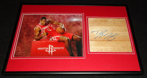 Dwight Howard Signed Framed 12x18 Floorboard & Photo Display Rockets