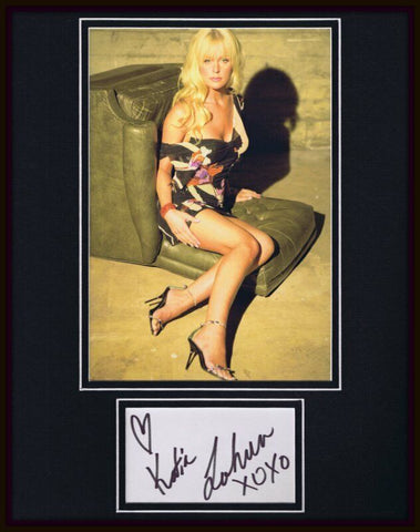 Katie Lohmann Signed Framed 11x14 Photo Display