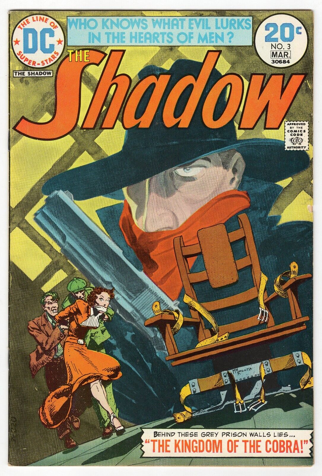 The Shadow #3 VINTAGE 1974 DC Comics