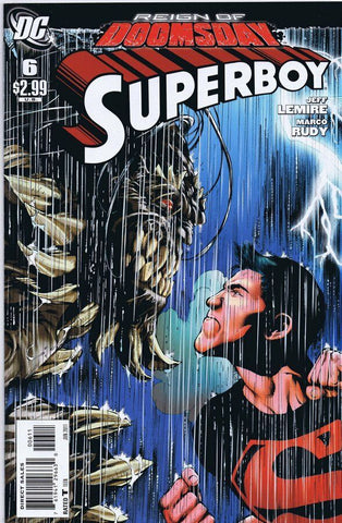 Superboy Vol 4 #6 ORIGINAL Vintage 2011 DC Comics Reign of Doomsday