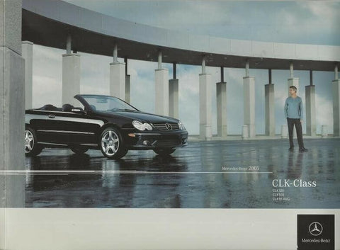 ORIGINAL Vintage 2005 Mercedes Benz CLK Class Sales Brochure Book