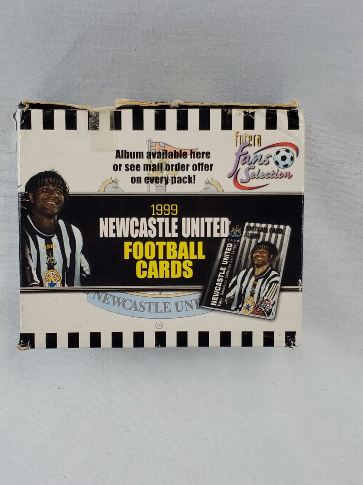 VINTAGE 1999 Futera Newcastle United Football Cards Unopened Box Soccer