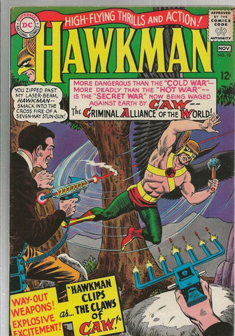 Hawkman #10 ORIGINAL Vintage 1965 DC Comics Caw