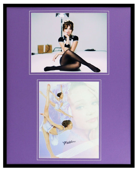 Maddie Ziegler Signed Framed 16x20 Photo Display Dance Moms