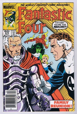 Fantastic Four #273 ORIGINAL Vintage 1984 Marvel Comics 1st Nathaniel Richards