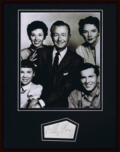 Billy Gray Signed Framed 11x14 Photo Display Father Knows Best w/ cast