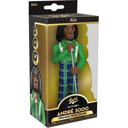 NEW SEALED 2022 Funko Gold Outkast Andre 3000 Hey Ya 5" Action Figure