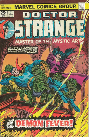 Doctor Strange #7 ORIGINAL Vintage 1975 Marvel Comics 