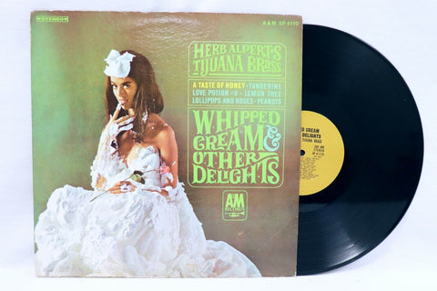 VINTAGE 1965 Herb Alpert Tijuana Brass Whipped Cream Vinyl Record Album AM 110