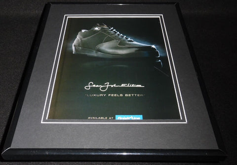 2001 Sean John Elite Shoes Framed 11x14 ORIGINAL Advertisement