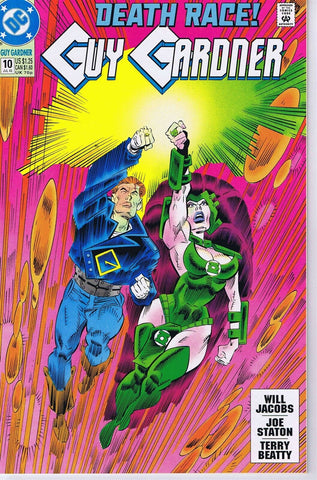 Guy Gardner Warrior #10 ORIGINAL Vintage 1993 DC Comics GGA