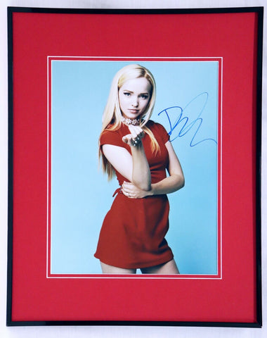 Dove Cameron Signed Framed 16x20 Photo Display AW Descendants Liv & Maddie C