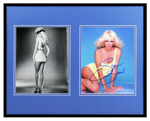 Suzanne Somers Signed Framed 16x20 Photo Set Three's Company Step by Step