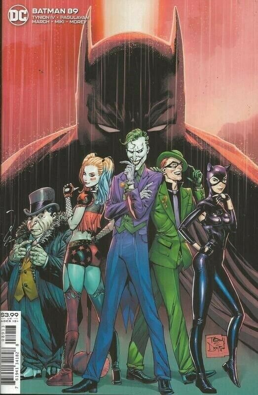 Batman #89 2020 DC Comics 1st Cameo Punchline + Designer 3rd Print