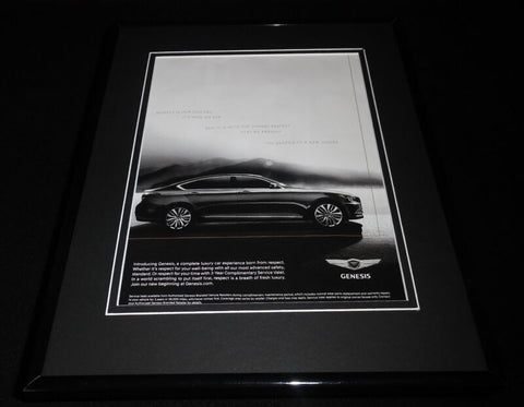 2016 Genesis Framed 11x14 ORIGINAL Advertisement